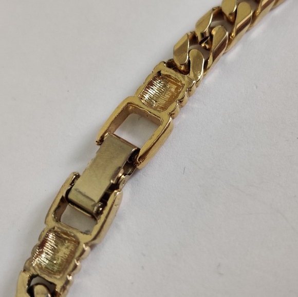 Vintage 80s Statement Bib Chocker Necklace - Picture 11 of 13